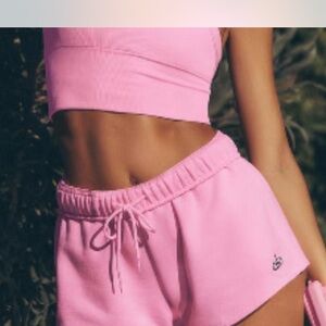 AloWomen's Pink Casual Shorts